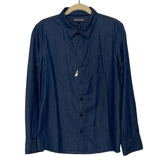 Camisa Tommy Hilfiger Denim Azul-Talla 10