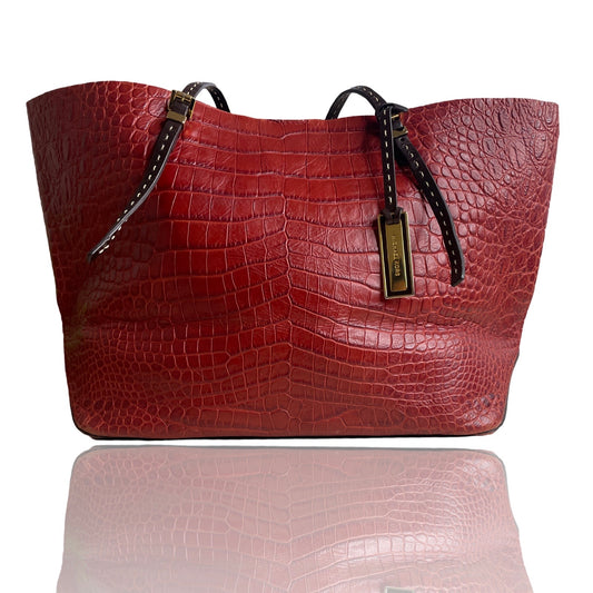 Bolso Michael Kors Grande Mano Rojo- Talla L