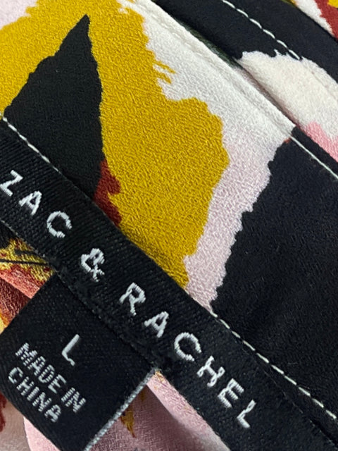 Blusa Zac & Rachel Estampado Rosado - Talla L