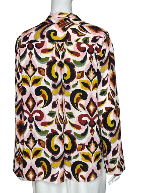 Blusa Zac & Rachel Estampado Rosado - Talla L