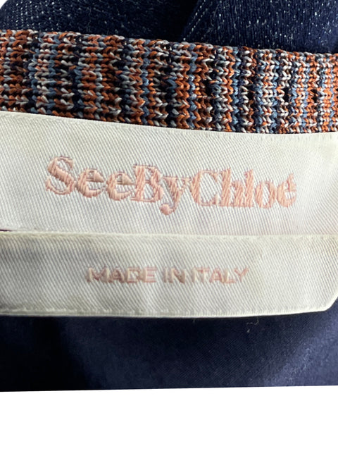 Vestido SeeBy Chloe Denim Azul-Talla S