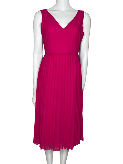 Vestido Sam Edelman Plisado Rosado-Talla 0