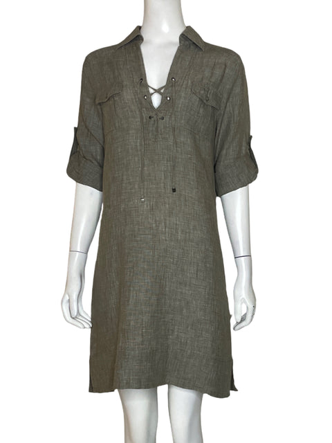 Vestido Tommy Bahama Verde-Talla Xs