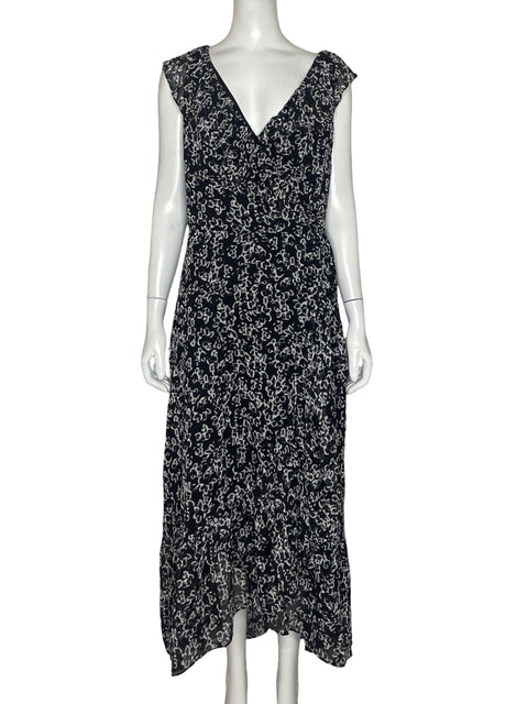 Vestido Loft Envolvente Negro - Talla 12