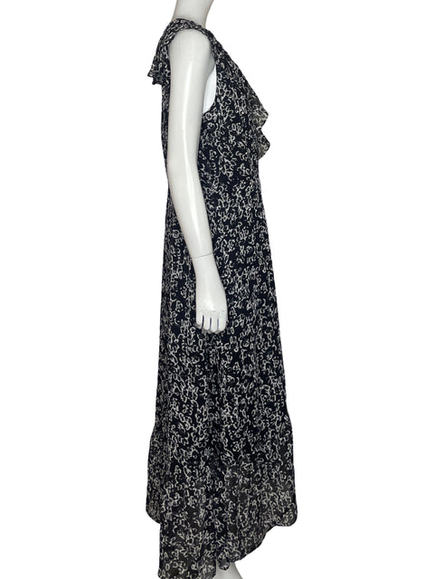 Vestido Loft Envolvente Negro - Talla 12