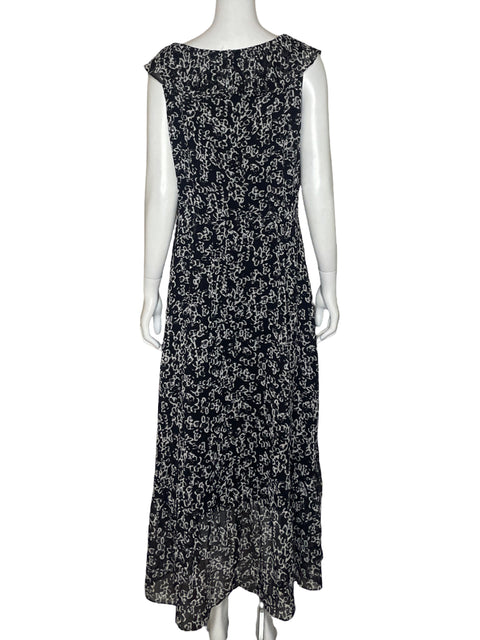 Vestido Loft Envolvente Negro - Talla 12