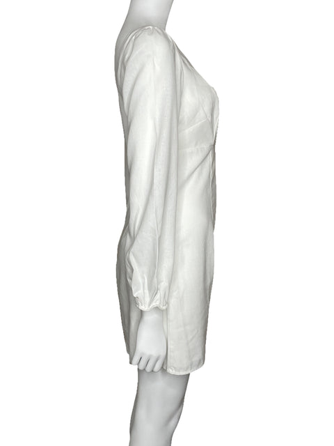 Vestido Speechless Manga Larga Blanco-Talla M