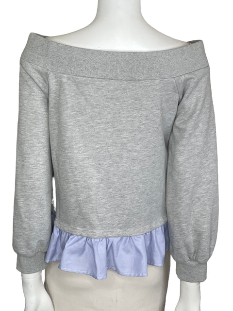Sueter After Market Preppy Gris-Talla S