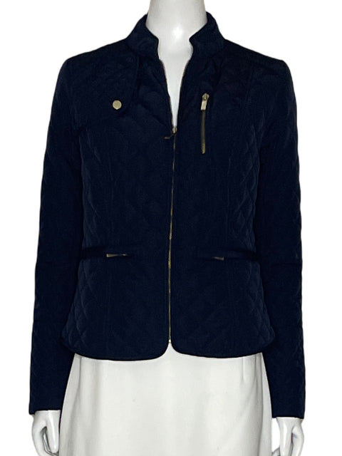 Chaqueta Tesoro TPS Puff Cremallera Azul-Talla M