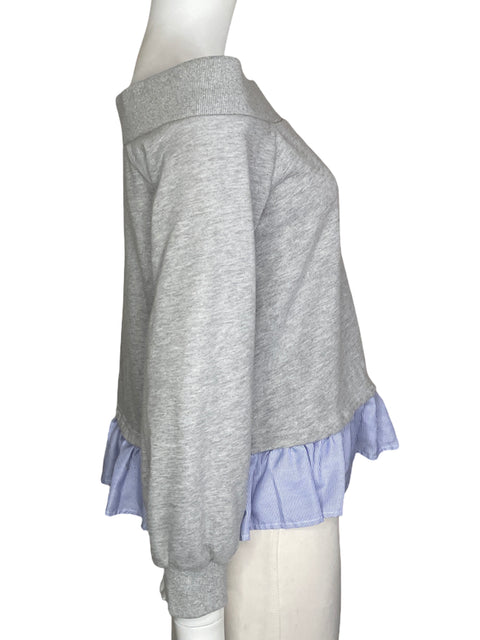 Sueter After Market Preppy Gris-Talla S