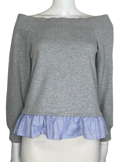 Sueter After Market Preppy Gris-Talla S