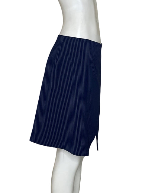 Falda Cop. Copine Rayas Azul-Talla M