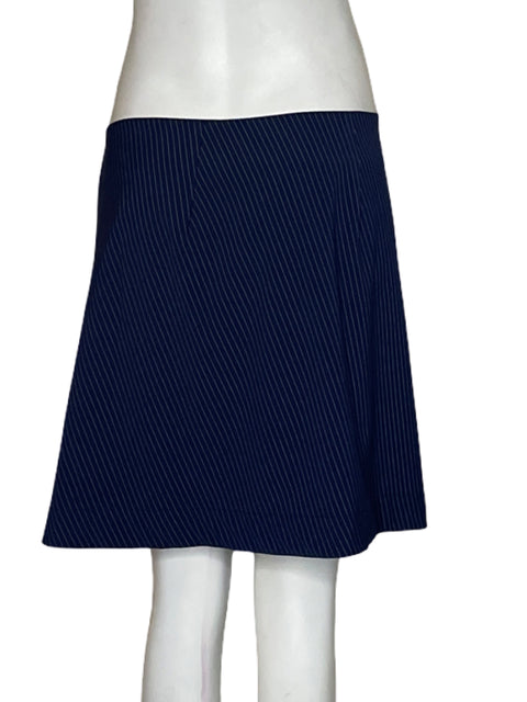 Falda Cop. Copine Rayas Azul-Talla M
