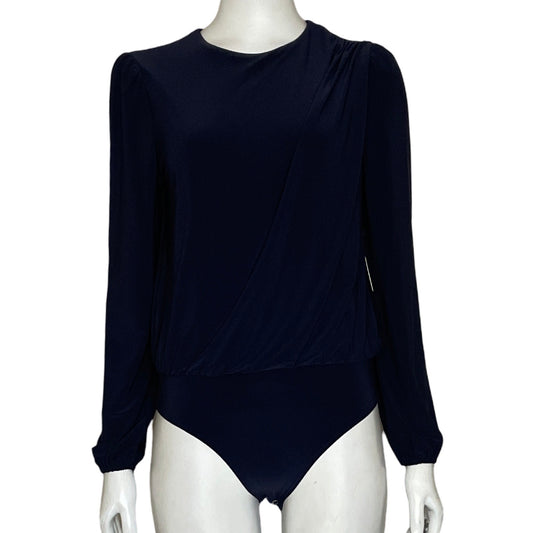 BodySuit Express Manga Larga Azul-Talla XS