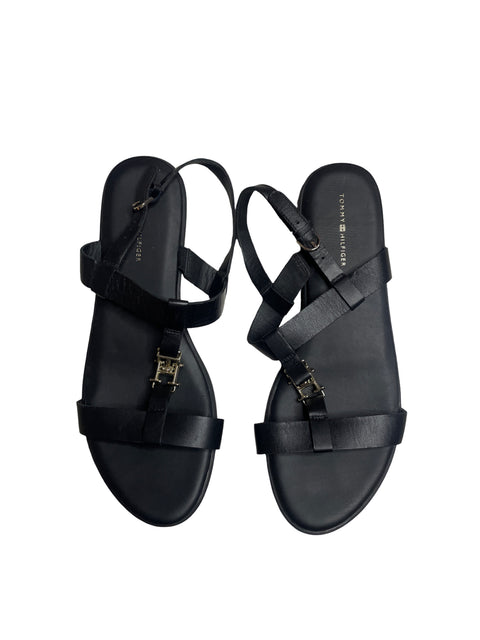 Calzado Tommy Hilfiger Cruzadas Negro - Talla 9