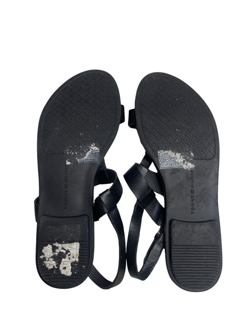 Calzado Tommy Hilfiger Cruzadas Negro - Talla 9