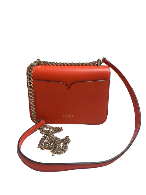 Cartera Kate Spade Nicola Wicker Naranja - Talla S