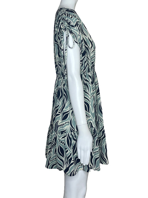 Vestido Sfera Collection Estampado Azul-Talla S