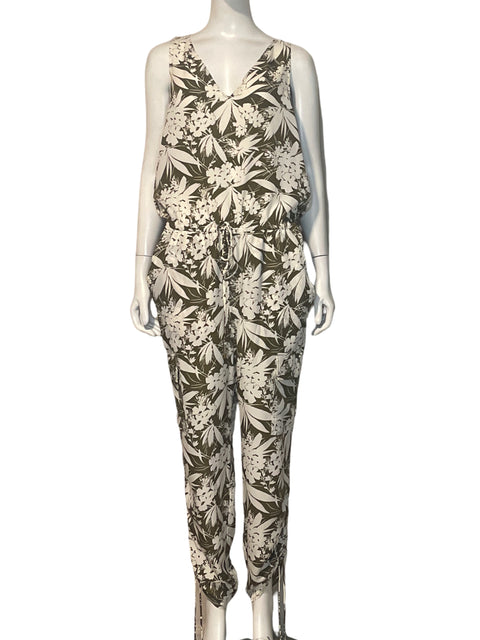 Mono Ralph Lauren Floral Verde-Talla 10