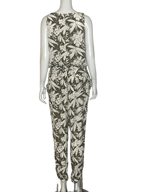 Mono Ralph Lauren Floral Verde-Talla 10