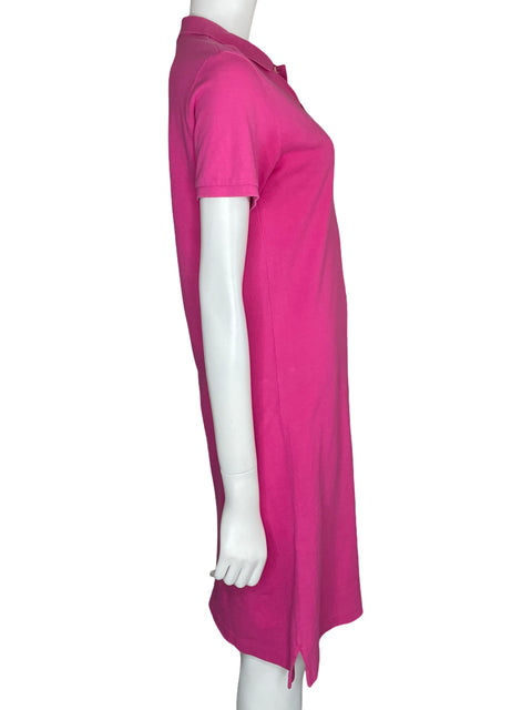 Vestido Ralph Lauren Polo Midi Rosado-Talla M