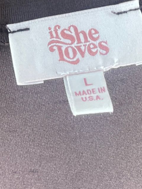 Blusa If She Loves Drapeado Marron - Talla L