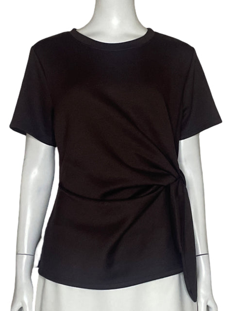 Blusa If She Loves Drapeado Marron - Talla L