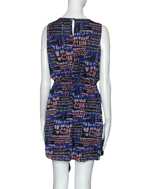 Vestido Theme Puntos Colores Morado-Talla M