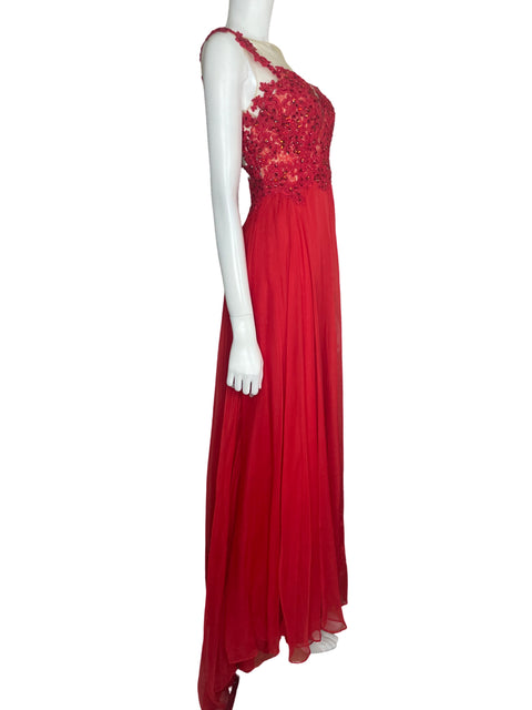 Vestido Cinderella Rojo-Talla S