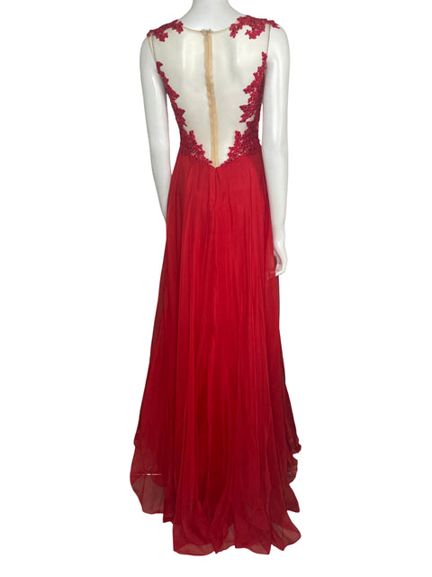 Vestido Cinderella Rojo-Talla S