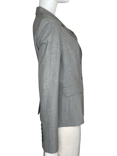 Blazer The Limited Doble Botón Gris-Talla 6