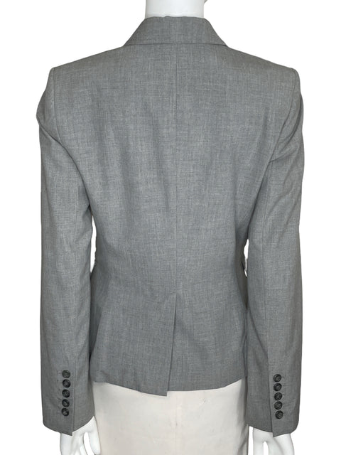 Blazer The Limited Doble Botón Gris-Talla 6