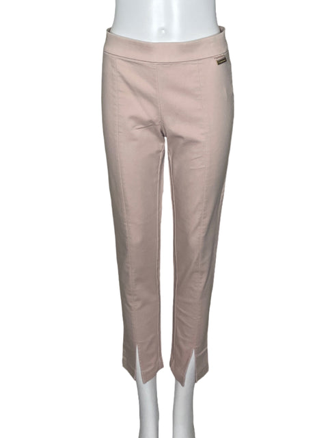Pantalón Calvin Klein Abertura Baja Rosado-Talla M