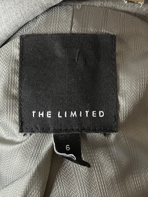 Blazer The Limited Doble Botón Gris-Talla 6