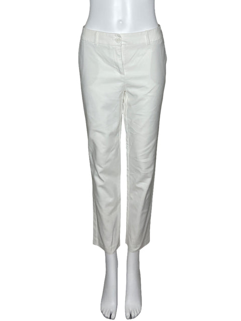 Pantalón Dalia Strainght Blanco-Talla 6