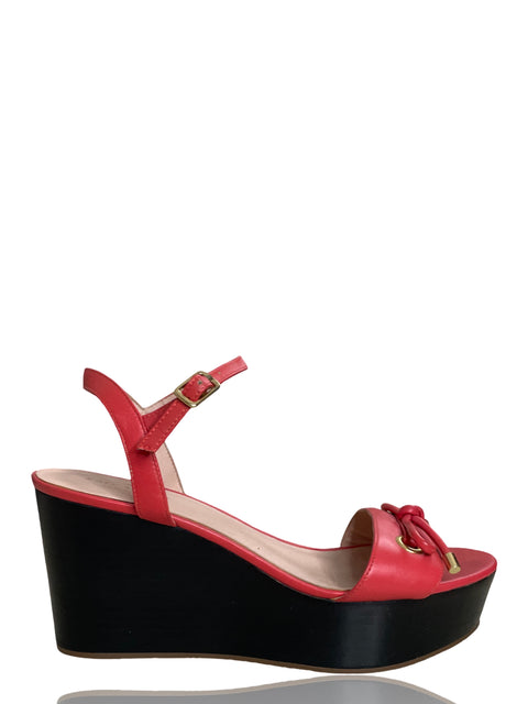 Calzado Kate Spade Bow Rojo-Talla 8 1/2