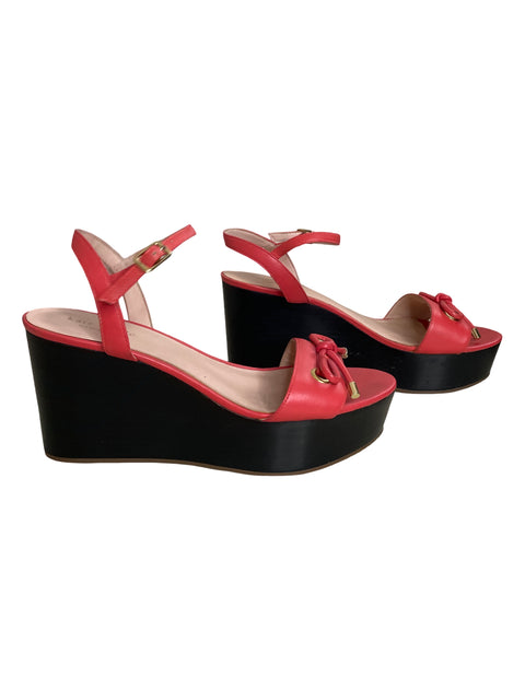 Calzado Kate Spade Bow Rojo-Talla 8 1/2
