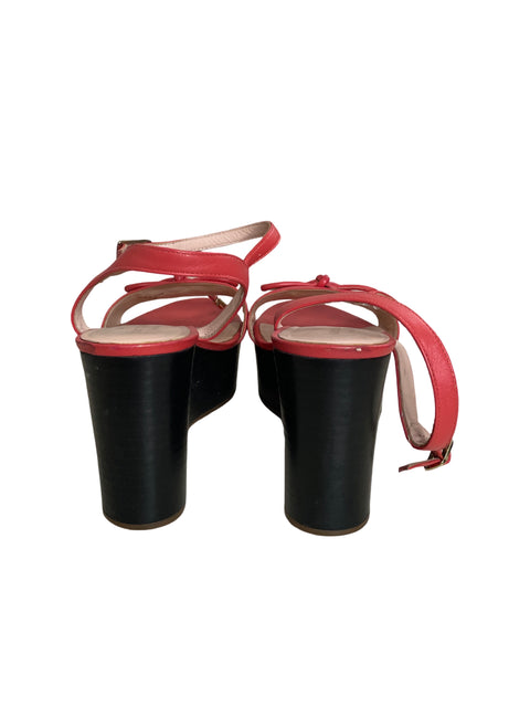 Calzado Kate Spade Bow Rojo-Talla 8 1/2