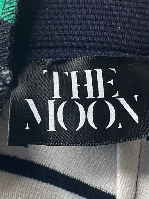 Falda The Moon Rayas Azul-Talla M