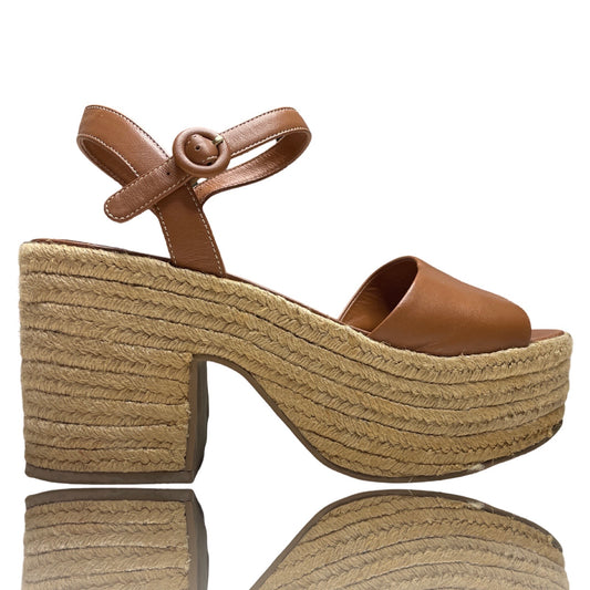 Calzado Larroude Sandalias Mule Yute
Marron-Talla 9
