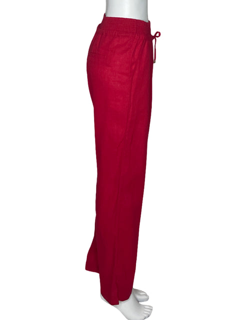 Pantalón Passaro Fruncido Rojo-Talla 12