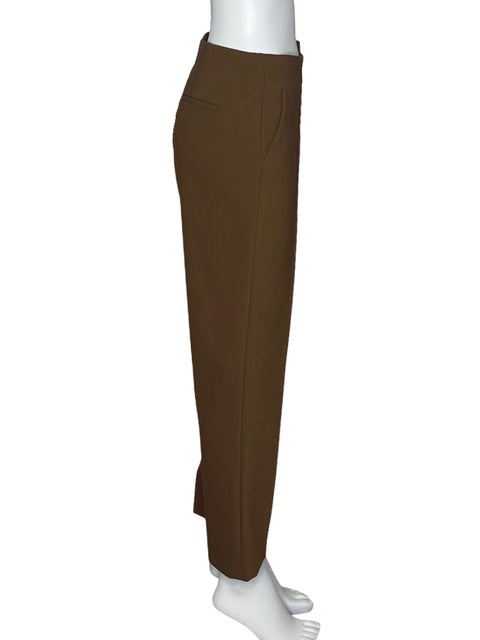 Pantalón Dalia Recto Marron-Talla M