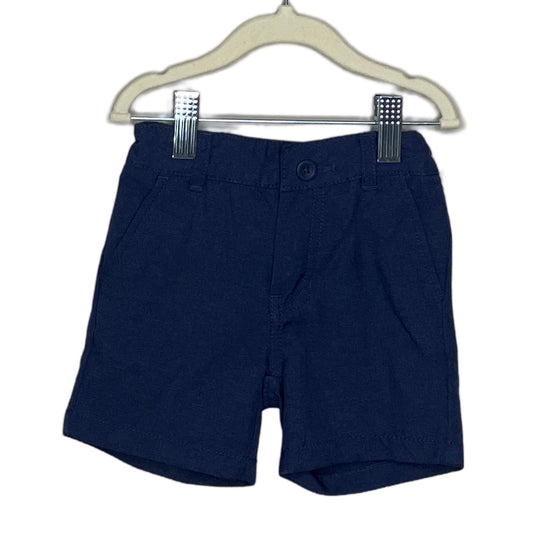 Short Baby Fresh Bolsillo Liso Azul -Talla-12m