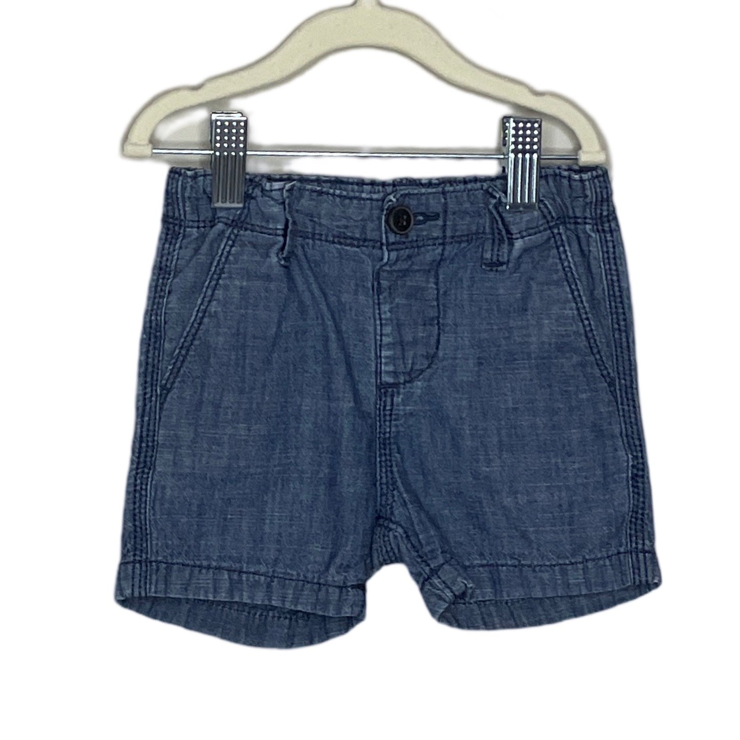 Short OshKosh Jeans Azul -alla-12m