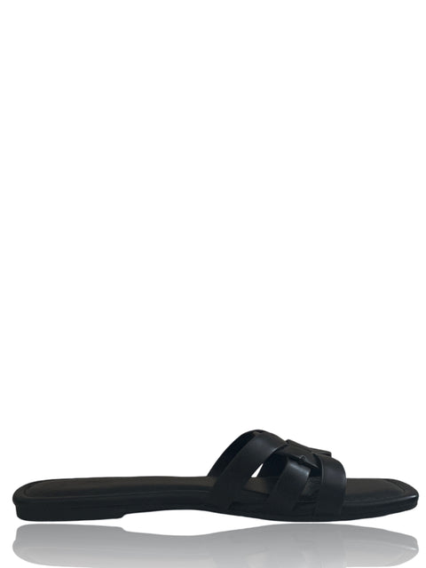 Sandalias Universal Thread Negro-Talla 7