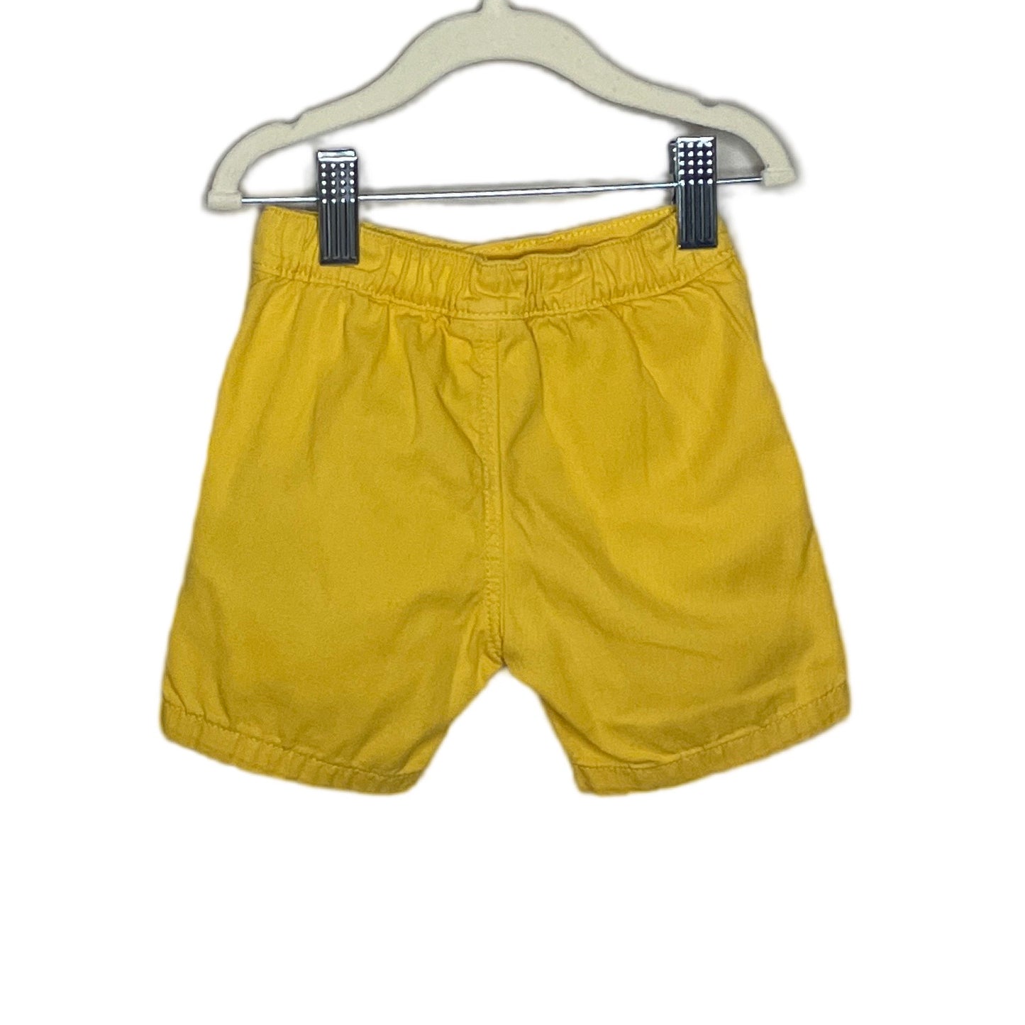 Short Offcorss Bolsillo liso Amarillo-Talla-12