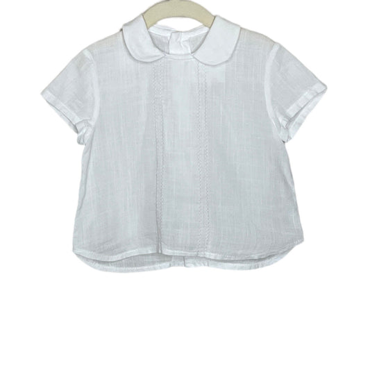 Camisa Yoedu Bordado Blanco -Talla-9