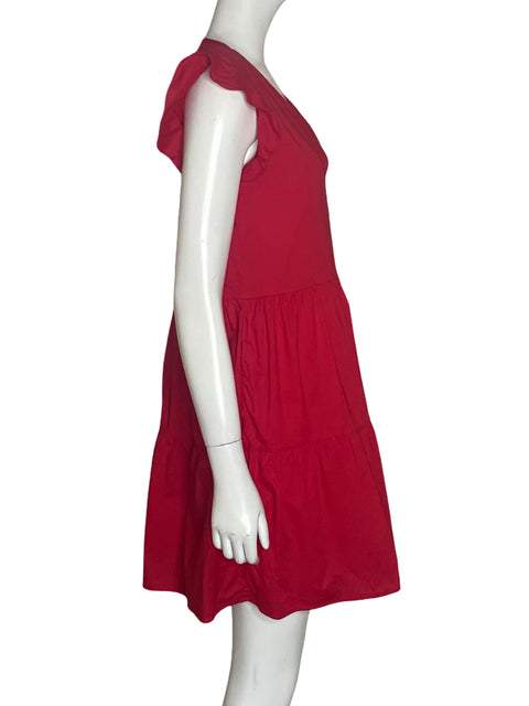 Vestido Michelle Forero Vuelos Rojo-Talla S