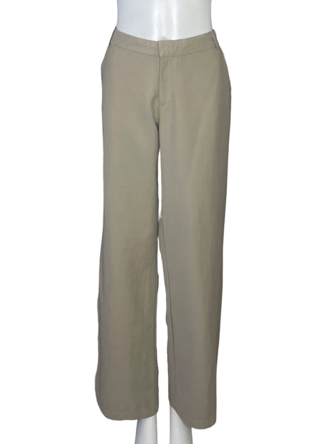 Pantalón Zara Fluido Marrón - Talla LL