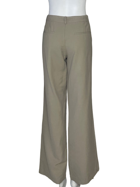 Pantalón Zara Fluido Marrón - Talla LL